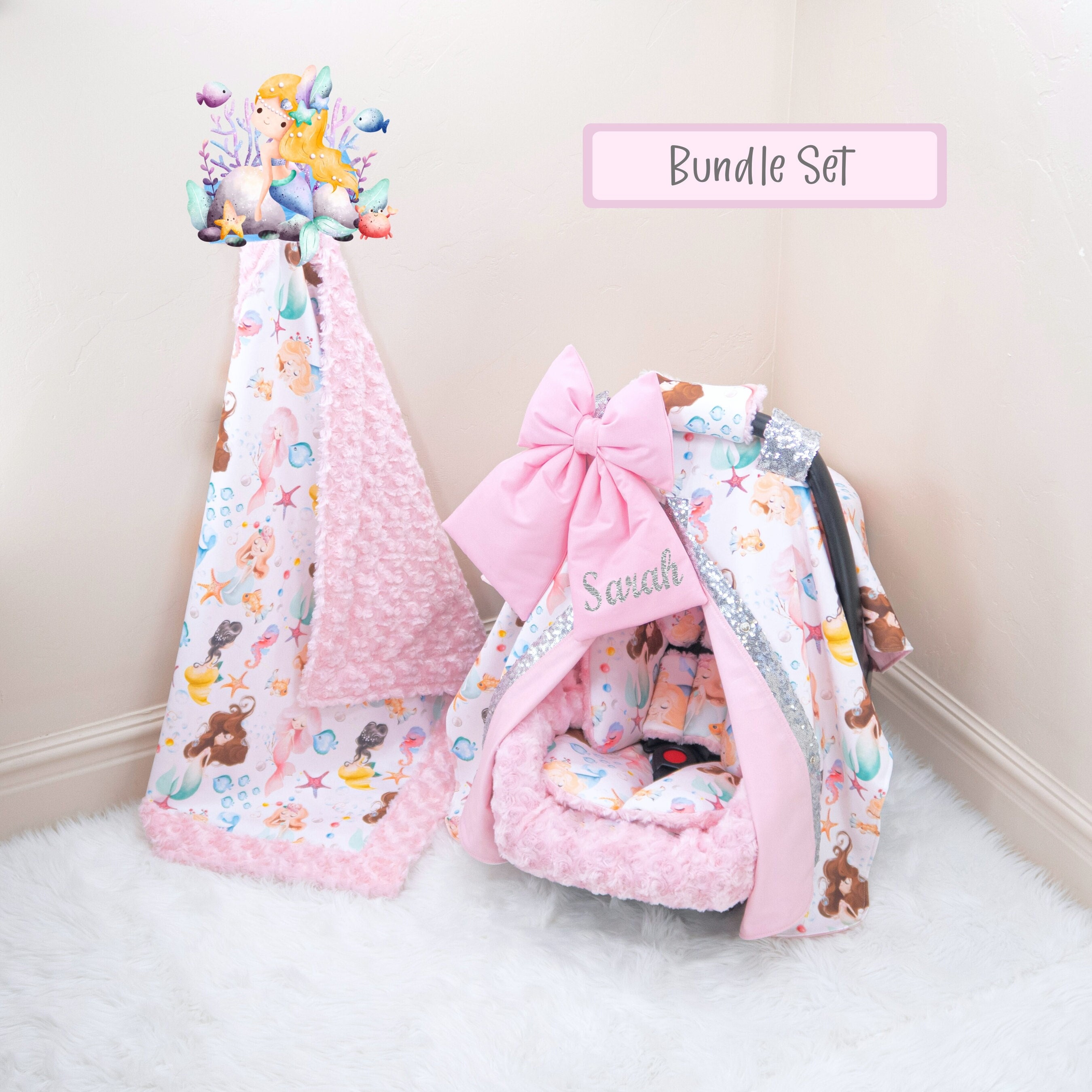 Personalized baby car seat covers sale