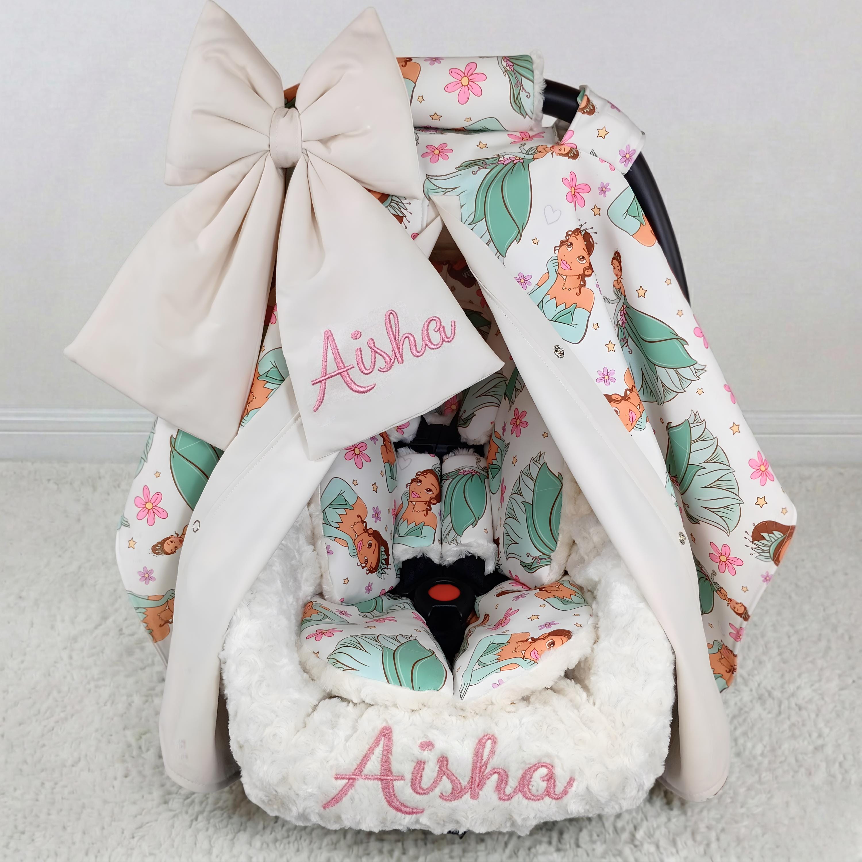 Princess Tiana Car Seat
