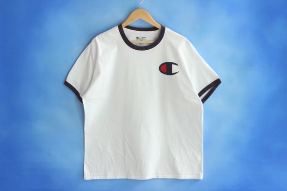 vtg CHAMPION RINGER TEE \\ distressed champion rin