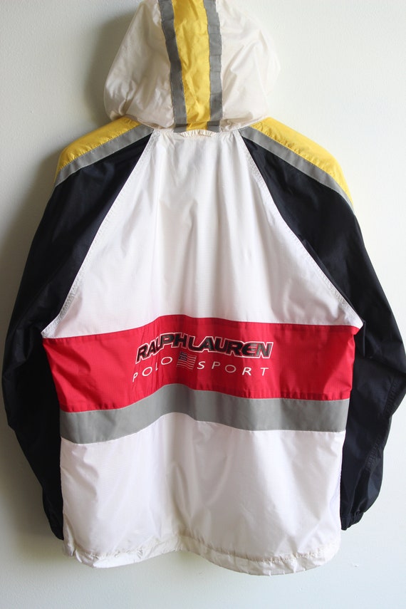 POLO SPORT 90s WINDBREAKER \\ men's large ralph l… - image 7