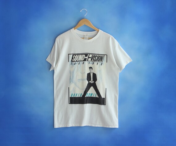 vtg DAVID BOWIE TEE \\ david bowie 1990 tour tee |
