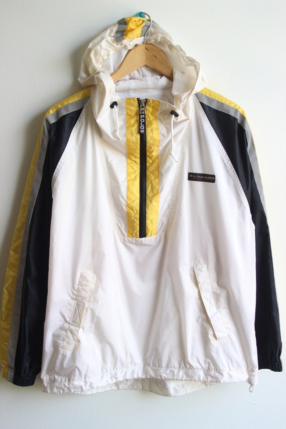 POLO SPORT 90s WINDBREAKER \ men's large ralph laure… - Gem POLO SPORT 90s WINDBREAKER \ men's large ralph laure… - Gem
