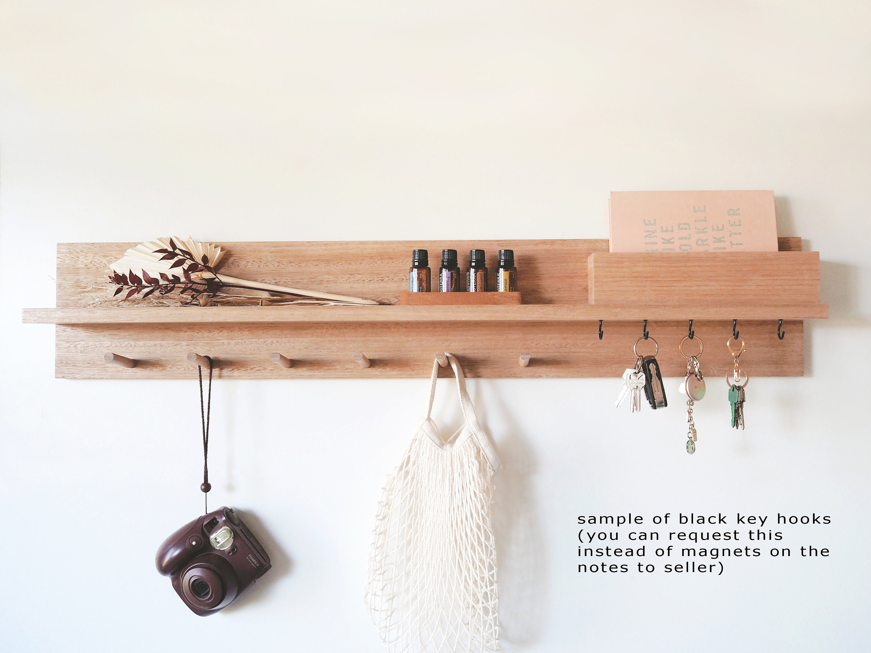 Custom Made Entryway Coat Rack / Shelf. by KellieShelves