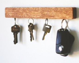 Magnetic key holder for wall - Organiser, Gift, Wall key holder, Key rack, Fathers Day Gift