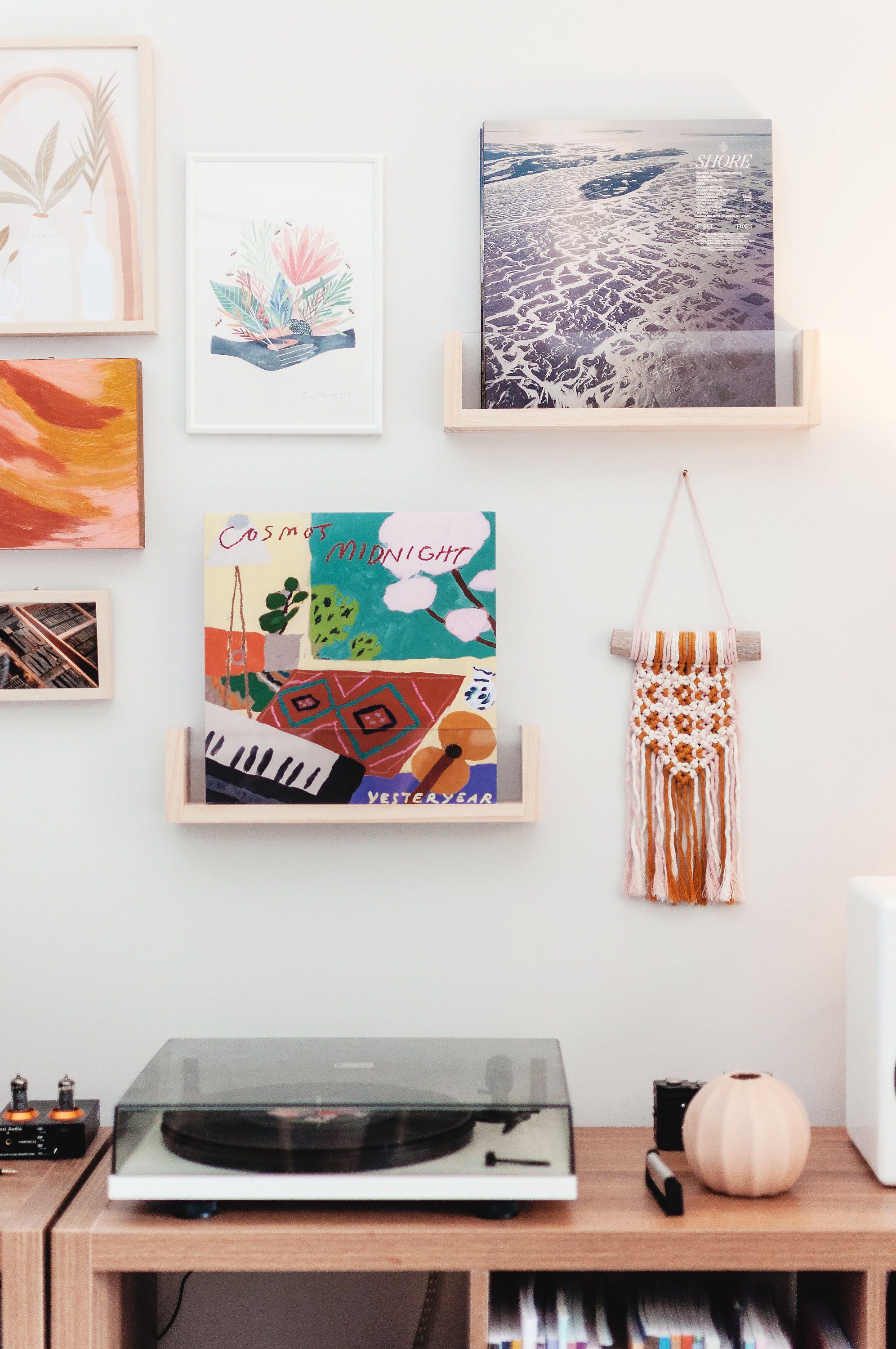 Supporti Per Vinili Da Parete - 6 Mensole In Acrilico Per Dischi, Libri E Collezioni, 4 Pollici - Foto 9