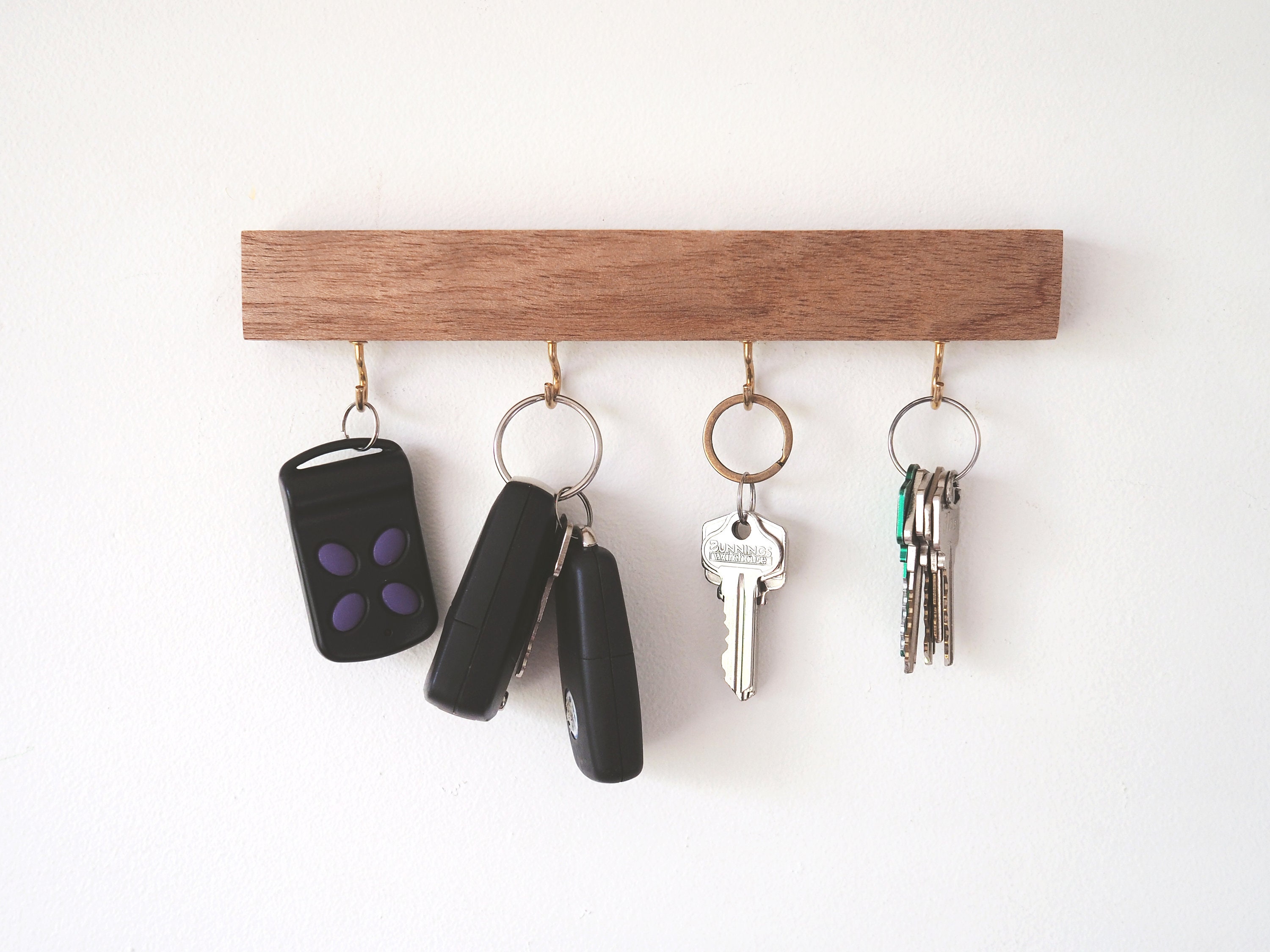 Home Sweet Home Personalized Key Ring Holder for Wall, Key Hook