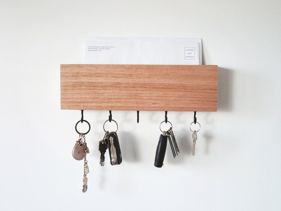 Mail and Key Holder hook Mail Holder Key Holder for Wall - Etsy