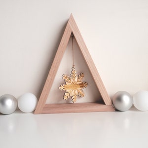 Wooden Christmas Tree Tabletop Décor Christmas Decor, Tabletop Tree, Mini Christmas Tree, Christmas Tabletop decor image 5