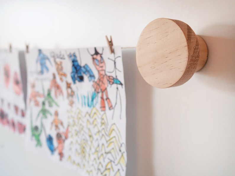 Kids art display hangers art work hanger Children's Etsy