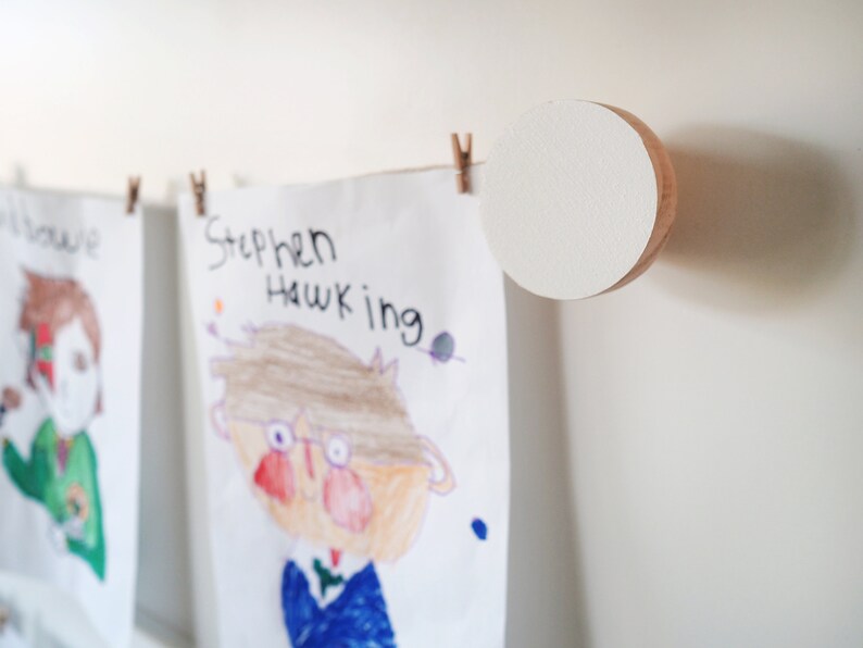 Kids art display hangers art work hanger Children's Etsy