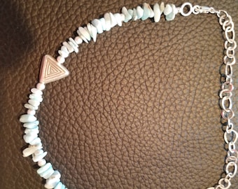 Larimer and sterling necklace