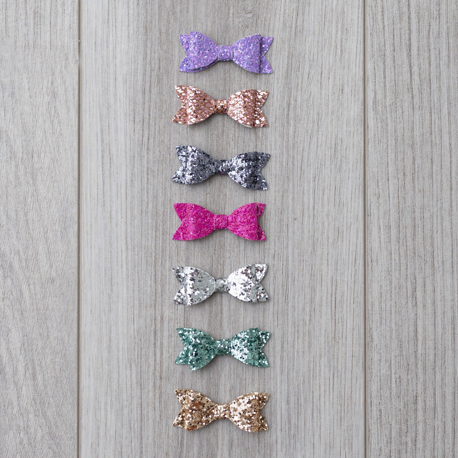 Glitter Sparkle Bows Hair Barrettes Headband or Clips Etsy