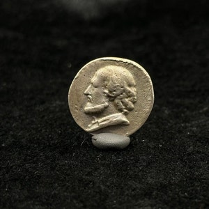 Very Beautiful Ancient Roman Greek Solid Silver Authentic Coin