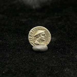 Wonderful Authentic Beautiful Ancient Roman Greek Solid Silver Coin