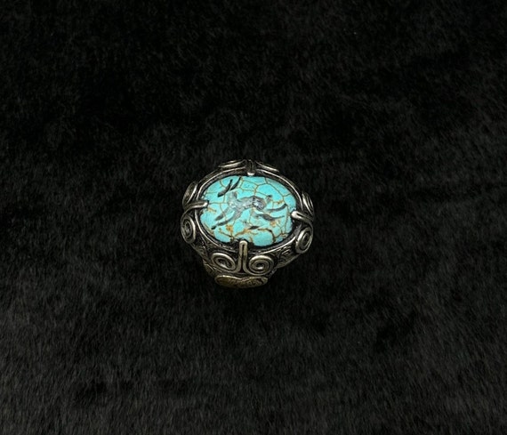Unique Rare!! Antique Silver Roman Ring With Inta… - image 4