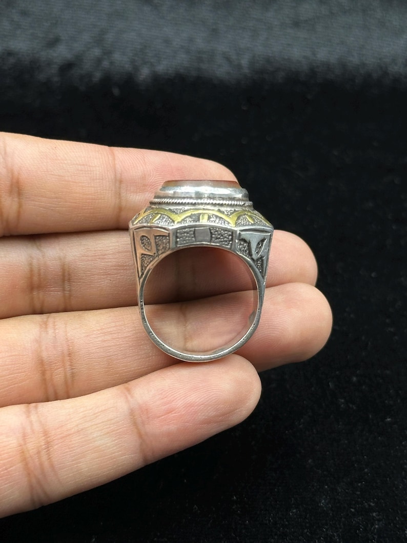 Ancient Roman Intaglio Ring, King Carnelian, Sterling Silver - Etsy