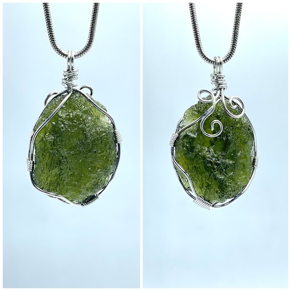 Moldavite Vine Pendant Moldavite Vine Pendant