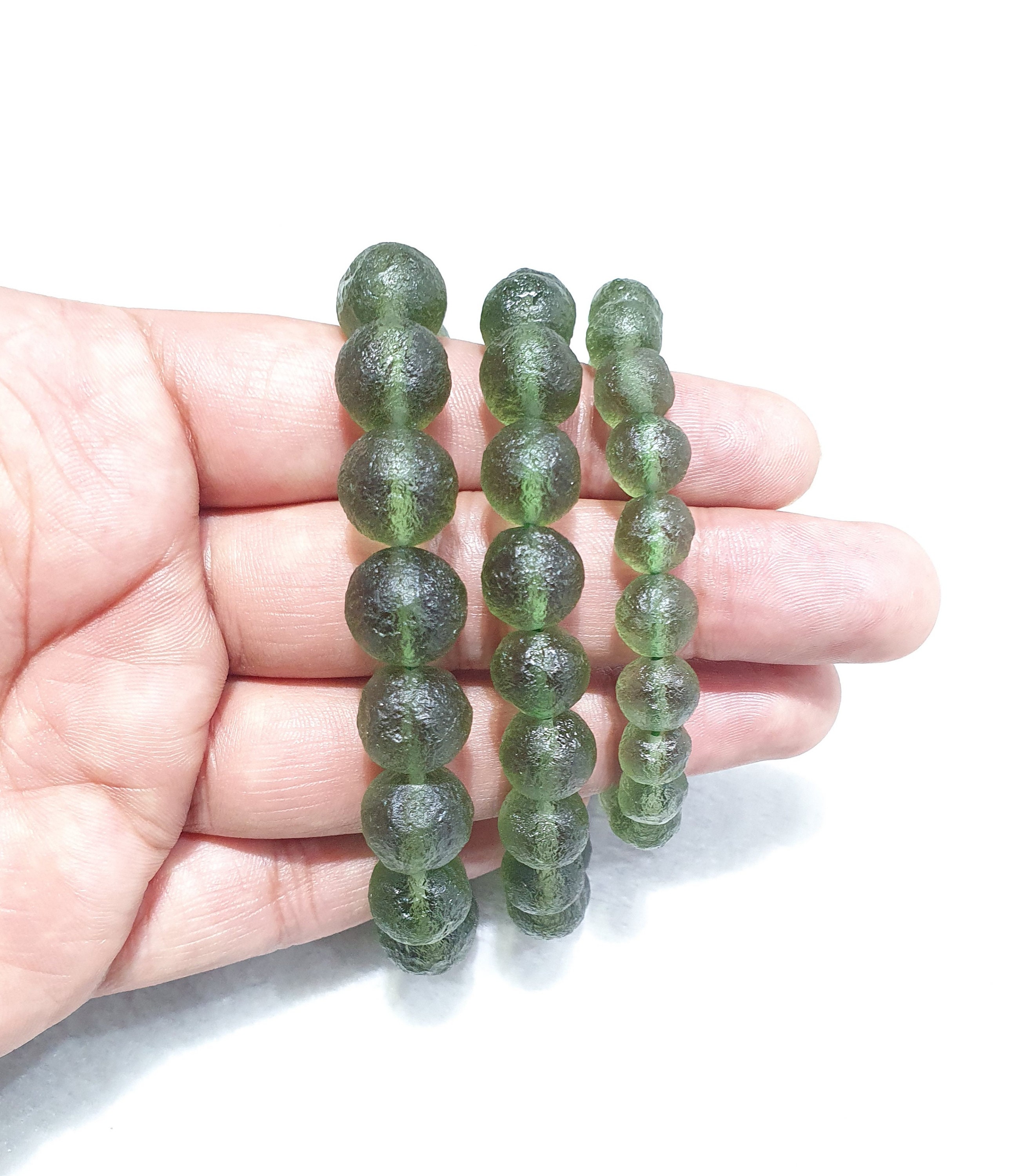 Moldavite outlet bracelet authentic