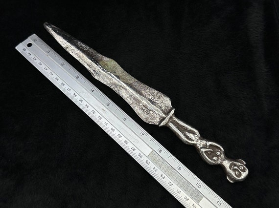 古代ローマの銀メッキ短剣：ユニークな戦士用ナイフ - Etsy 日本