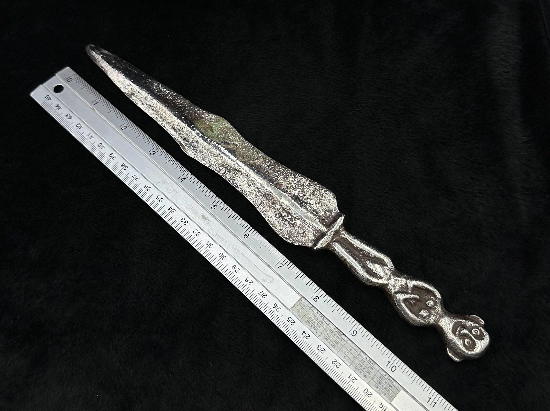 古代ローマの銀メッキ短剣：ユニークな戦士用ナイフ - Etsy 日本