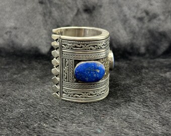 アフガニスタン◎ラピスラズリ アンティークバングル アフガニスタン◎ラピスラズリ アンティークバングル