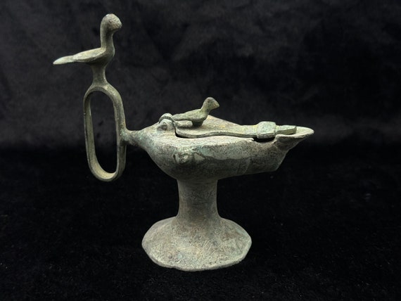 Egyptian on sale oil lamp