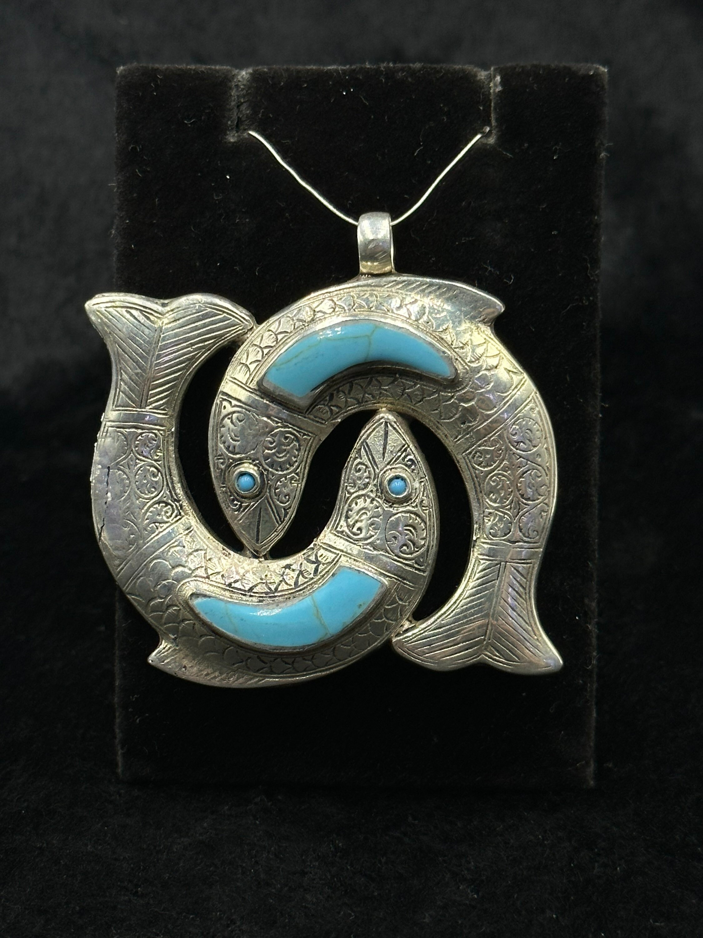 Vintage Fish Pendant - Etsy Vintage Fish Pendant - Etsy