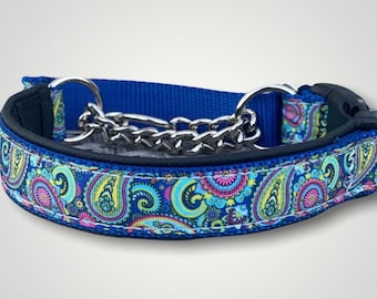 Fun Paisley NOVEL Prong Collar Cover