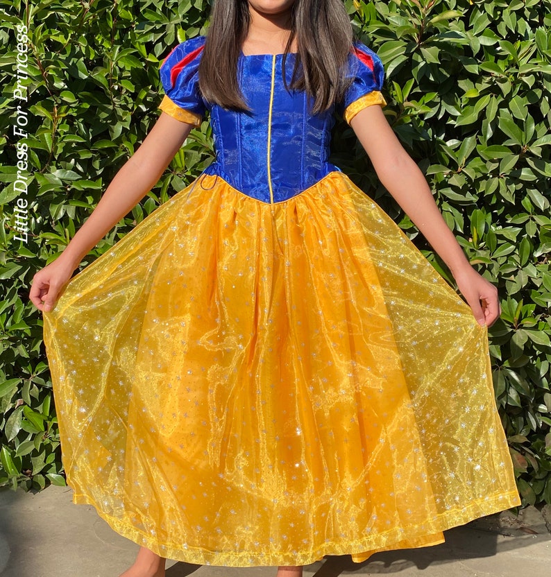 Snow White Dress/inspired Disney Snow White Dress/snow White Etsy