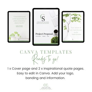 Freelancer Project Proposal Template Canva - Etsy