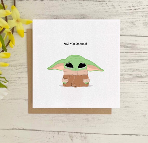 Ticket I Miss You Baby Yoda Love You Love Card Love Card Etsy Ticket I Miss You Baby Yoda Love You Love Card Love Card Etsy