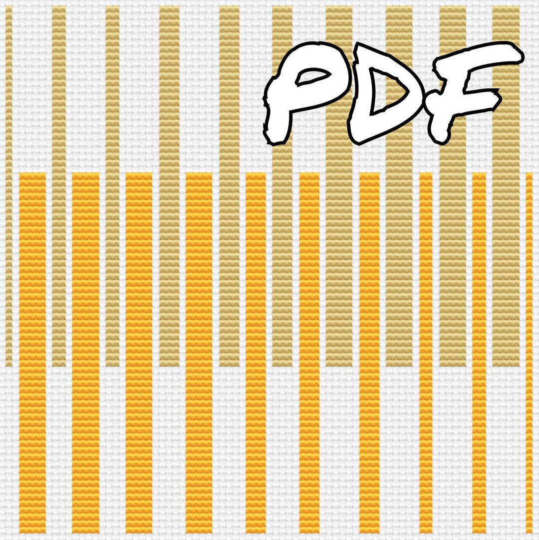 Cross Stitch Pattern | Geometric Style Abstract | Modern | PDF Pattern ...