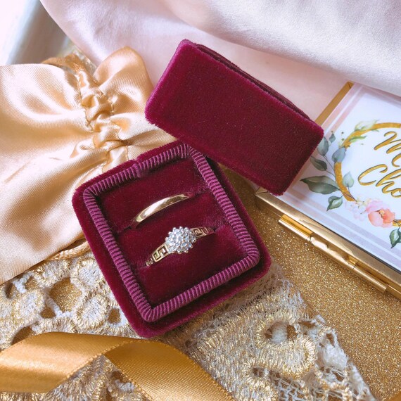 wedding ring box for 2 rings