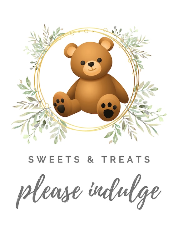 We Can Bearly Wait Baby Shower Decorations, Girl Baby Shower, Confetti