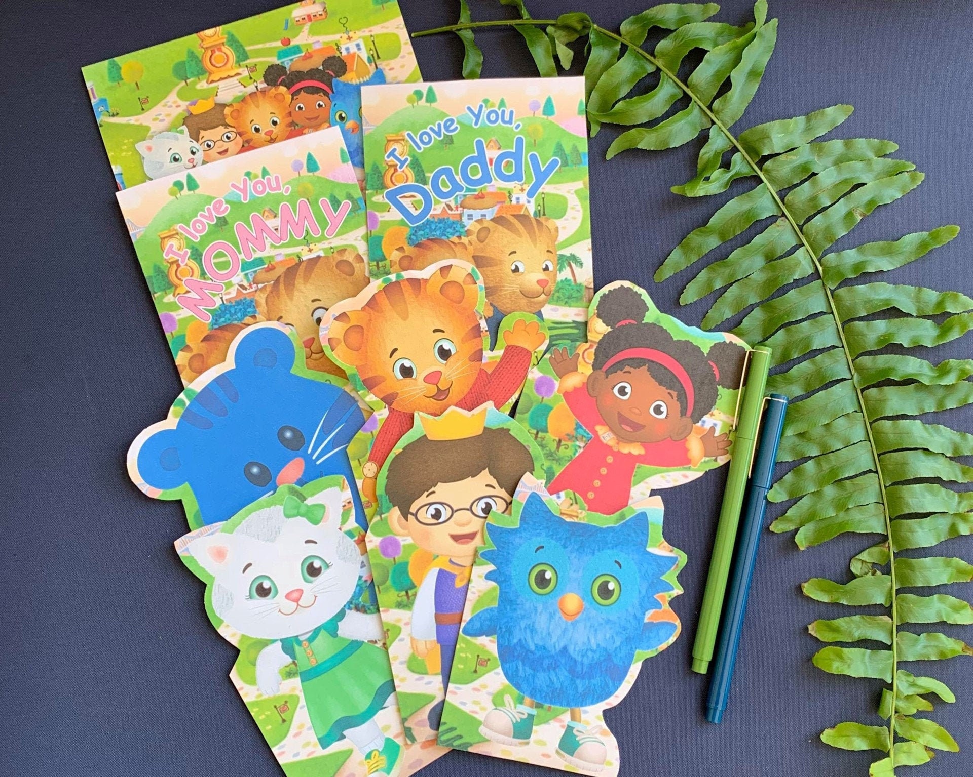 Daniel Tiger Inspired Printable Cards 9 Card Set Unique | Etsy