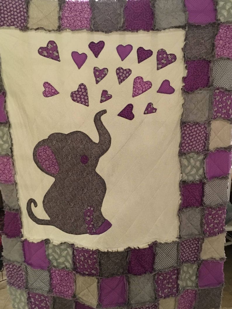 Esmeralda & Edison Elephant Quilt Pattern Etsy