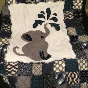 Esmeralda & Edison Elephant Quilt Pattern image 6