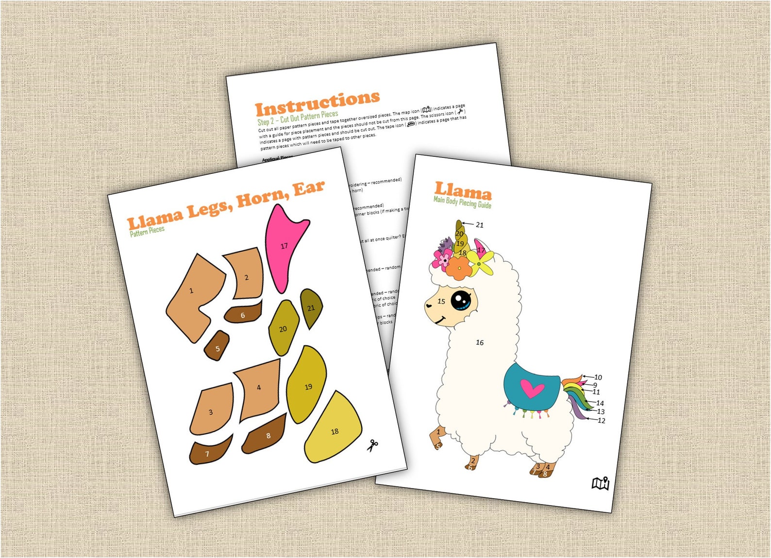 Llamacorn and Friends - Etsy