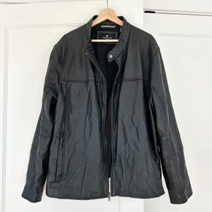 Vintage Andrew Marc Leather Jacket - Etsy