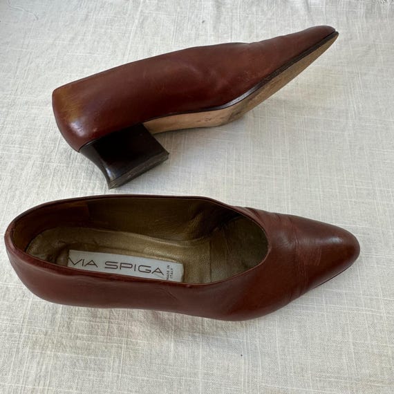 Via Spiga brown shoes 7.5 s-l400.jpg main image 3