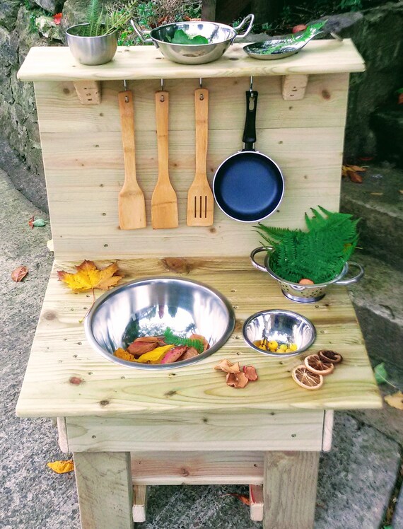 Mini Mud Kitchen Etsy