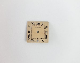 cartier watch dial replacement