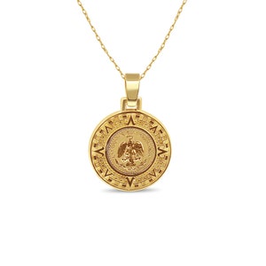 1945 Dos Pesos Gold Coin Necklace Fine 