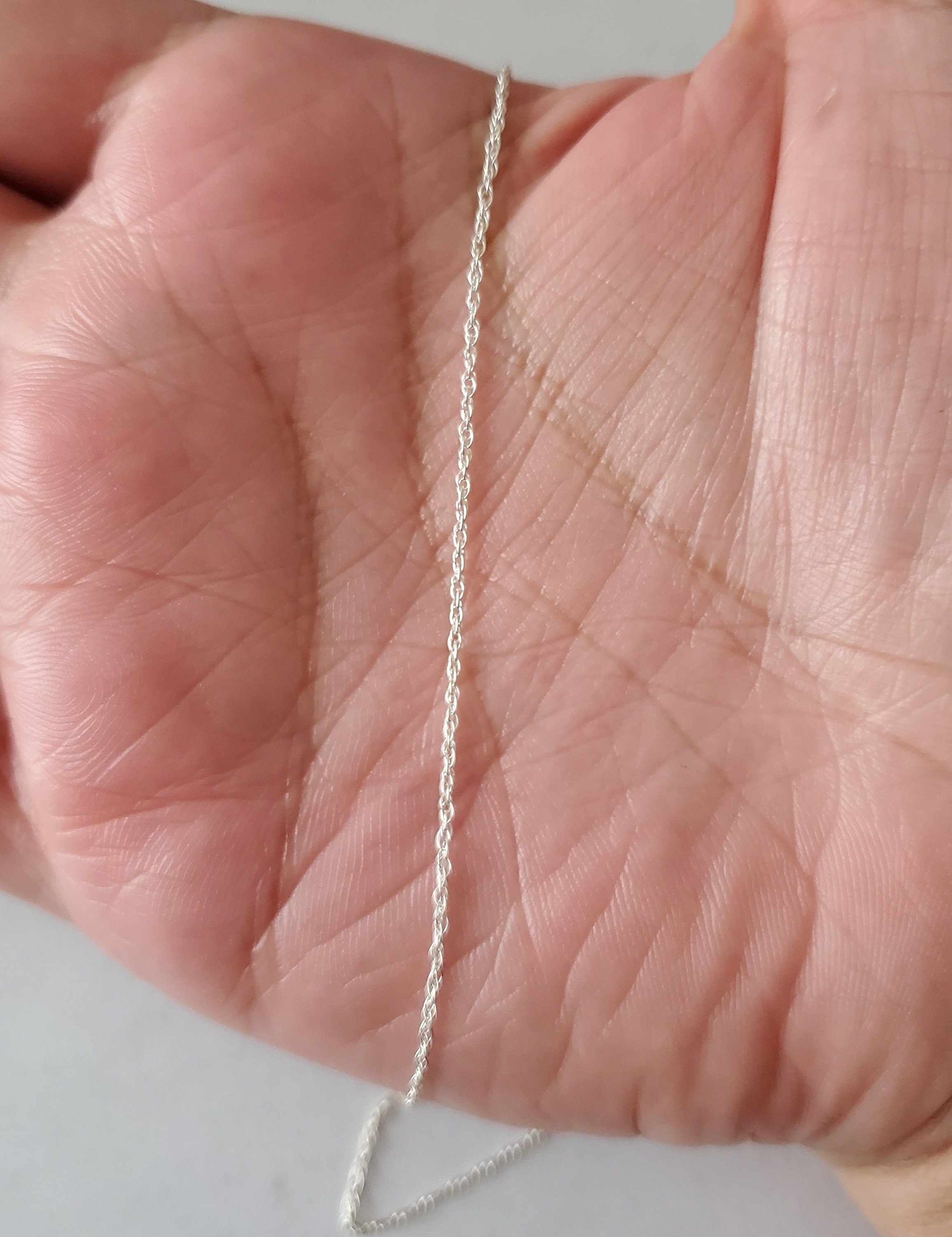 Sterling Silver Add A Bead Chain/Necklace 8R or 10R 7 Etsy