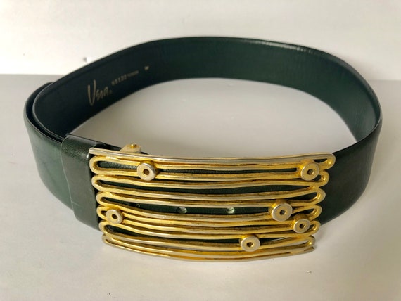 Vintage Vera belt. Vera Neumann. Size M belt. Rare