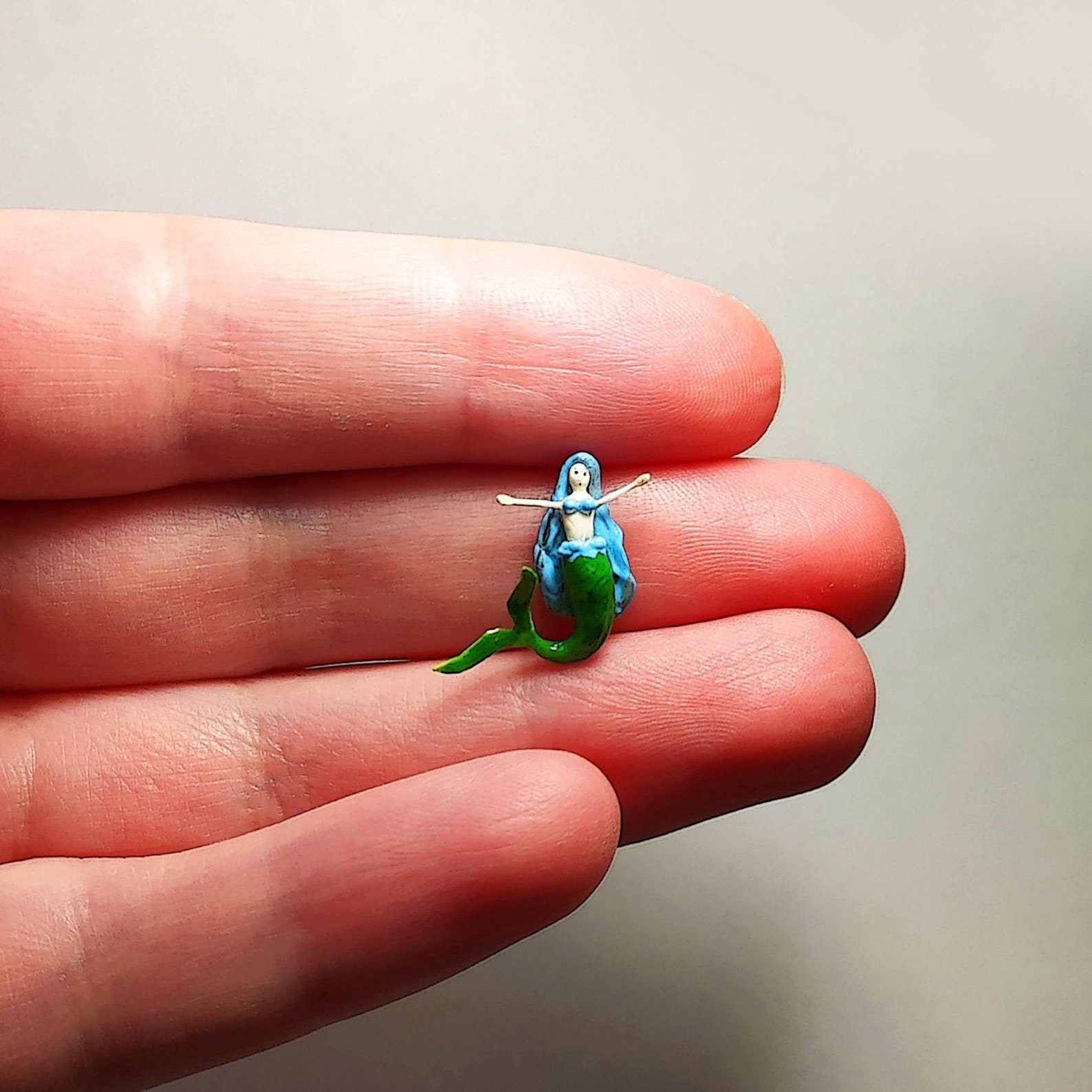 SALE Mermaid figurine. Etsy