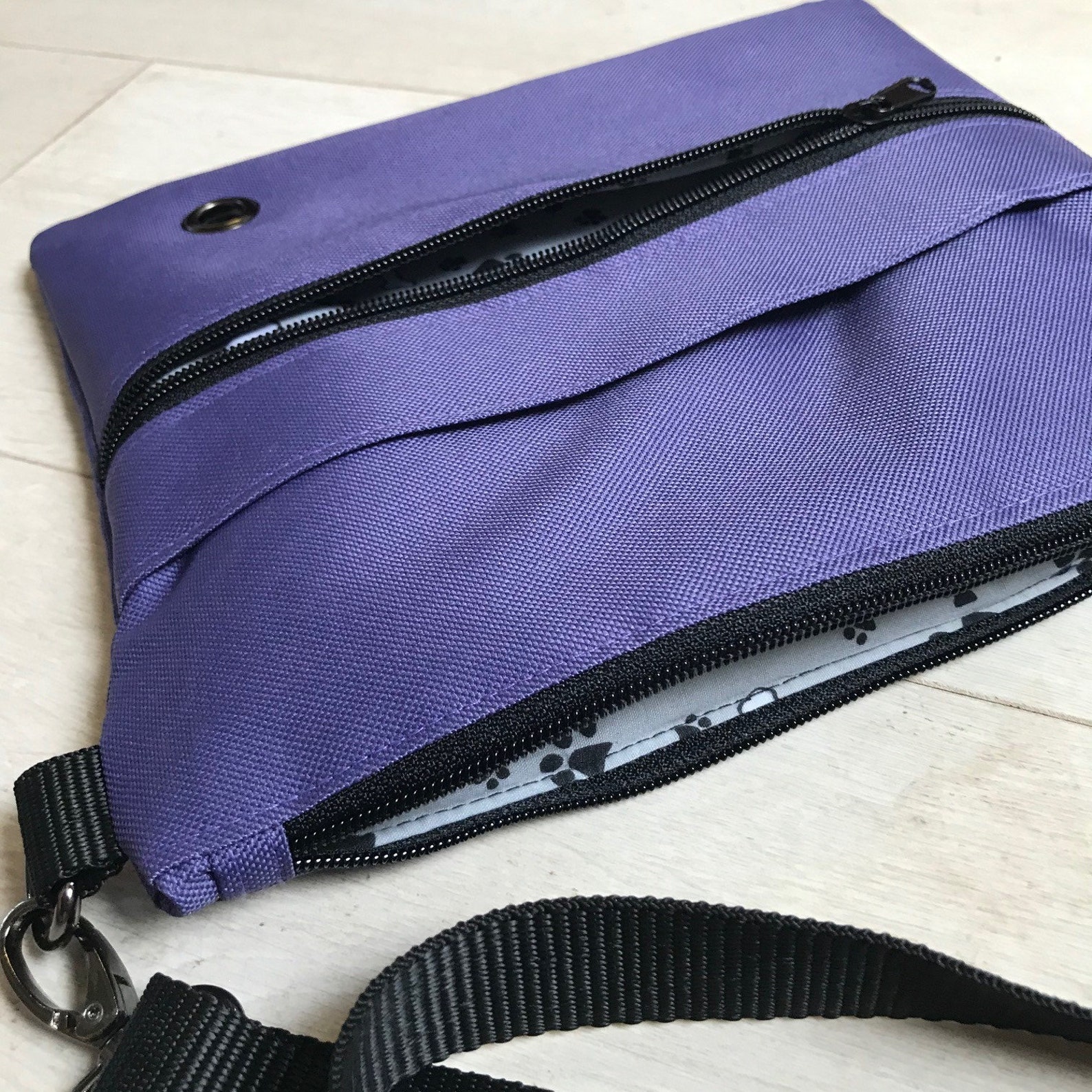 Waterproof dog walking bag cross body bag with 3 pockets 2 Etsy