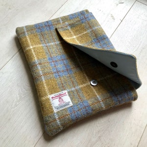 Harris Tweed Bible cover - yellow and orange colour collection - custom size