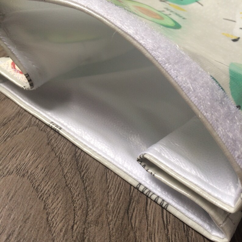 Reusable lunch bag food safe liningwaterproof oilcloth Etsy