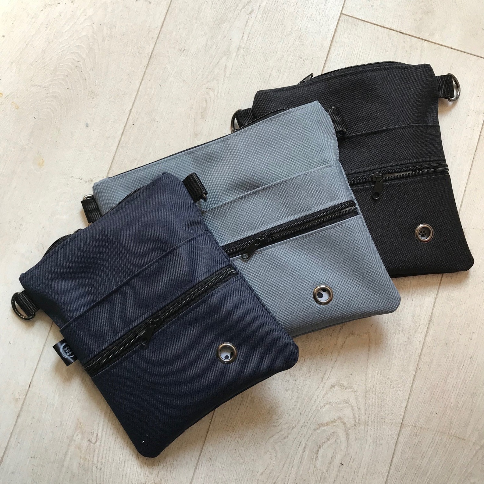 Waterproof Dog Walking Bag Cross Body Bag With 3 Pockets 2 Etsy UK